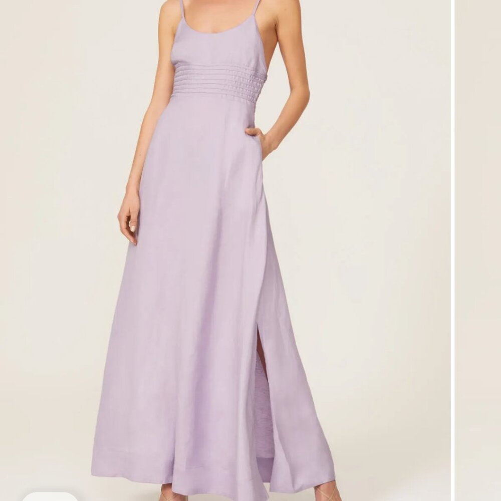 SIMKHAI Linen Maxi Dress